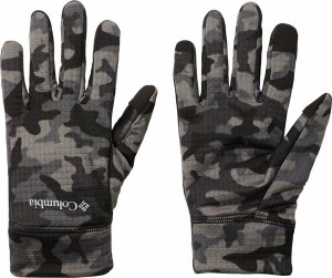 コロンビア メンズ 手袋 アクセサリー Columbia Men's Park View&trade; Fleece Gloves Black Trad Camo