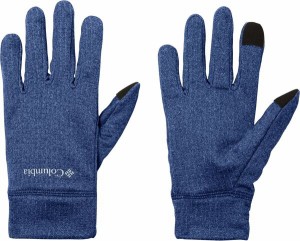 コロンビア メンズ 手袋 アクセサリー Columbia Men's Park View&trade; Fleece Gloves Dark Sapphire