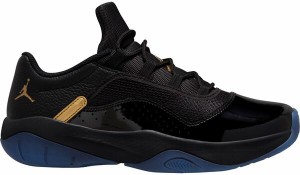 ジョーダン レディース スニーカー シューズ Air Jordan 11 CMFT Low Shoes Black/Mtlc Gold