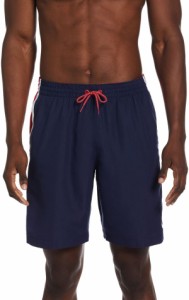 ナイキ メンズ ハーフパンツ・ショーツ 水着 Nike Men's Core Contend 8” Volley Swim Trunks Midnight Navy