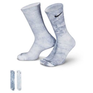 ナイキ レディース 靴下 アンダーウェア Nike Everyday Plus Cushioned Tie-Dye Crew Socks - 2 Pack Cobalt Bliss