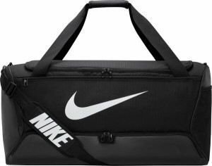 ナイキ メンズ ボストンバッグ バッグ Nike Brasilia 9.5 Printed Large Training Duffel Bag Black/Black/White