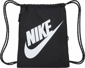 ナイキ メンズ バックパック・リュックサック バッグ Nike Heritage Drawstring Bag Black/Black/White