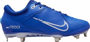 ナイキ レディース スニーカー シューズ Nike Women's Hyperdiamond 4 Elite Metal Fastpitch Softball Cleats Royal/White