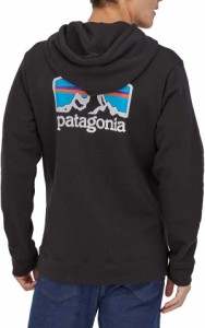 パタゴニア メンズ パーカー・スウェット アウター Patagonia Men's Fitz Roy Horizons Uprisal Hoodie Black