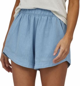 パタゴニア レディース ハーフパンツ・ショーツ ボトムス Patagonia Women's Garden Island Shorts Whole Weave/Lago Blue