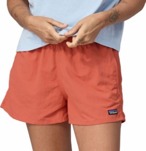 パタゴニア レディース ハーフパンツ・ショーツ ボトムス Patagonia Women's 2.5" Barely Baggies Shorts Coho Coral