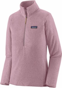 パタゴニア レディース パーカー・スウェット アウター Patagonia Women's R1 Air 1/2-Zip Pullover Milkweed Mauve