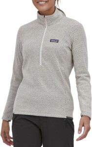 パタゴニア レディース パーカー・スウェット アウター Patagonia Women's R1 Air 1/2-Zip Pullover Wool White