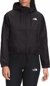 ノースフェイス レディース パーカー・スウェット アウター The North Face Women's Antora Hooded Rain Jacket TNF Black