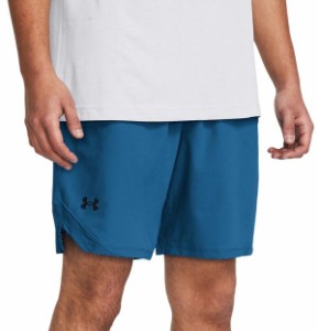 アンダーアーマー メンズ ハーフパンツ・ショーツ 水着 Under Armour Men's Vanish Woven 8" Shorts Photon Blue/Black