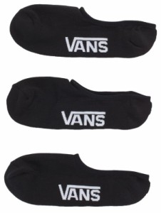 バンズ メンズ 靴下 アンダーウェア Vans Classic Super No Show Socks Black