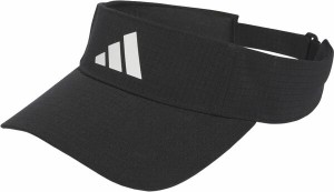 アディダス メンズ 帽子 アクセサリー adidas Men's Golf Tour Visor Black