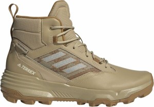 アディダス メンズ ブーツ・レインブーツ シューズ adidas Men's Unity Leather Mid Rain.RDY Waterproof Hiking Shoes Beige