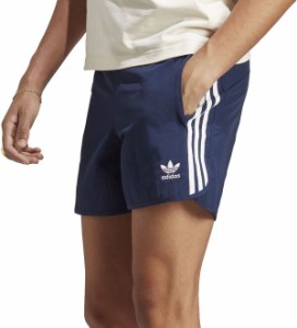 アディダス メンズ ハーフパンツ・ショーツ ボトムス adidas Originals Men's Adicolor Classics Sprinter Shorts Night Indigo