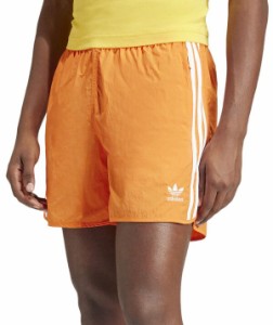 アディダス メンズ ハーフパンツ・ショーツ ボトムス adidas Originals Men's Adicolor Classics Sprinter Shorts Orange