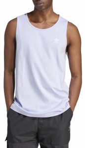 アディダス メンズ シャツ トップス adidas Men's Trefoil Essentials Tank Top Violet Tone