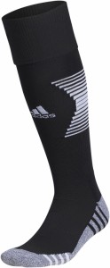 アディダス レディース 靴下 アンダーウェア adidas Team Speed 3 Soccer OTC Socks Black/White