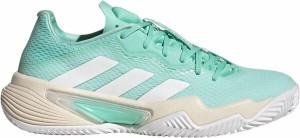 アディダス レディース スニーカー シューズ adidas Women's Barricade Parley Tennis Shoes Green/White