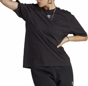 アディダス レディース シャツ トップス adidas Originals Women's Adicolor Essentials Tee Black