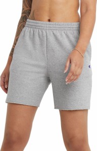 チャンピオン レディース ハーフパンツ・ショーツ ボトムス Champion Women's Powerblend Fleece Shorts Oxford Gray