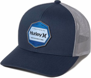 ハーレー メンズ 帽子 アクセサリー Hurley Men's Pacific Patch Trucker Hat Obsidian