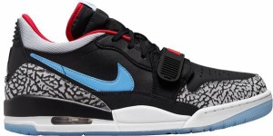 ジョーダン レディース スニーカー シューズ Air Jordan Legacy 312 Low Shoes Black/Blue/Red