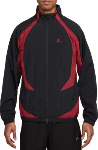 ジョーダン メンズ ジャケット・ブルゾン アウター Jordan Men's Sport Jam Warm Up Jacket Black/Gym Red