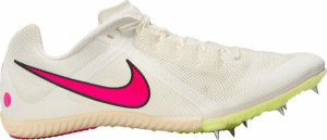 ナイキ メンズ スニーカー シューズ Nike Zoom Rival Multi Track and Field Shoes White/Pink