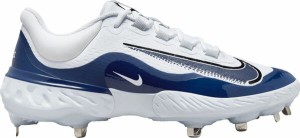 ナイキ メンズ スニーカー シューズ Nike Men's Alpha Huarache Elite 4 Metal Baseball Cleats White/Royal