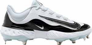 ナイキ メンズ スニーカー シューズ Nike Men's Alpha Huarache Elite 4 Metal Baseball Cleats White/Black