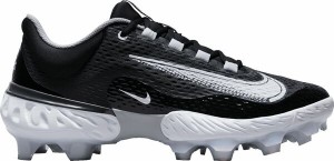 ナイキ メンズ スニーカー シューズ Nike Men's Alpha Huarache Elite 4 MCS Baseball Cleats Black/Grey