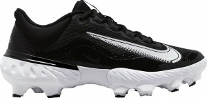 ナイキ メンズ スニーカー シューズ Nike Men's Alpha Huarache Elite 4 MCS Baseball Cleats Black/White