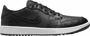 ジョーダン メンズ スニーカー シューズ Air Jordan Men's 1 Low G Essential Golf Shoes Black/Grey