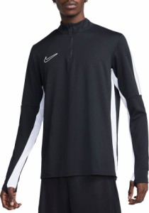 ナイキ メンズ シャツ トップス Nike Men's Dri-FIT Academy 1/4 Zip Global Long Sleeve T-Shirt Black