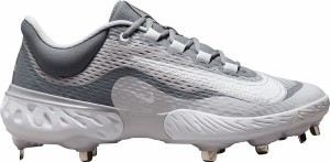 ナイキ メンズ スニーカー シューズ Nike Men's Alpha Huarache Elite 4 Metal Baseball Cleats Grey/White