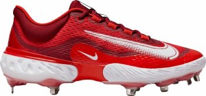 ナイキ メンズ スニーカー シューズ Nike Men's Alpha Huarache Elite 4 Metal Baseball Cleats Red/White