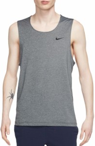 ナイキ メンズ シャツ トップス Nike Men's Dri-FIT Ready Fitness Tank Top Smoke Grey