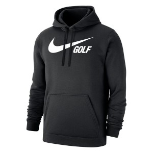 ナイキ メンズ ジャケット・ブルゾン アウター Nike Men's Club Fleece Golf Hoodie Black