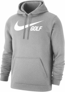 ナイキ メンズ ジャケット・ブルゾン アウター Nike Men's Club Fleece Golf Hoodie Grey