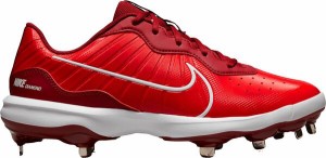 ナイキ メンズ スニーカー シューズ Nike Men's Alpha Huarache Varsity 4 Metal Baseball Cleats Red/White