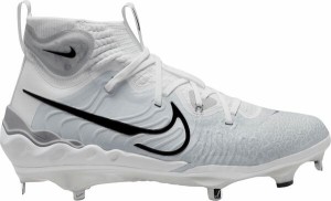 ナイキ メンズ スニーカー シューズ Nike Men's Alpha Huarache NXT Metal Baseball Cleats White/Grey