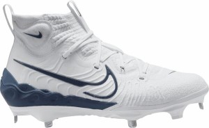 ナイキ メンズ スニーカー シューズ Nike Men's Alpha Huarache NXT Metal Baseball Cleats White/Navy