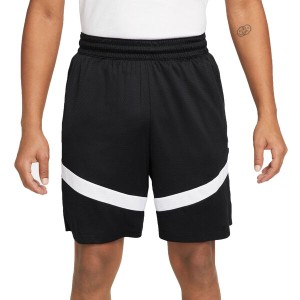 ナイキ メンズ ハーフパンツ・ショーツ ボトムス Nike Men's 8" Dri-FIT Icon Basketball Shorts Black