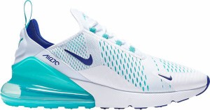 ナイキ メンズ スニーカー シューズ Nike Men's Air Max 270 Shoes Teal/Blue/White