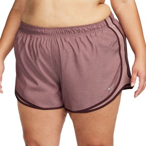 ナイキ レディース ハーフパンツ・ショーツ ボトムス Nike Women's Tempo Running Shorts (Plus Size) Smokey Mauve Heather