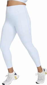 ナイキ レディース カジュアルパンツ ボトムス Nike Women's Universa Medium-Support High-Waisted 7/8 Leggings Blue Tint