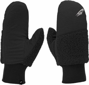 ナイキ レディース 帽子 アクセサリー Nike Women's Sherpa Mittens Black