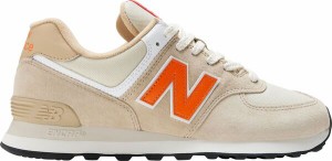 ニューバランス レディース スニーカー シューズ New Balance 574 Shoes Tan/Orange