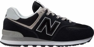 ニューバランス メンズ スニーカー シューズ New Balance Men's 574 Core Shoes Black/White